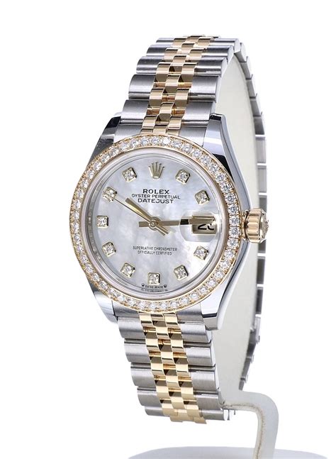 rolex datejust lady mother of pearl|lady Datejust Rolex 28mm.